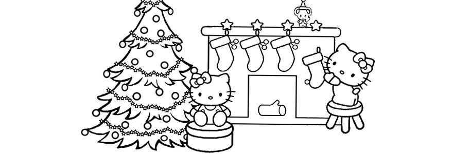 Jeux De Hello Kitty Coloriage