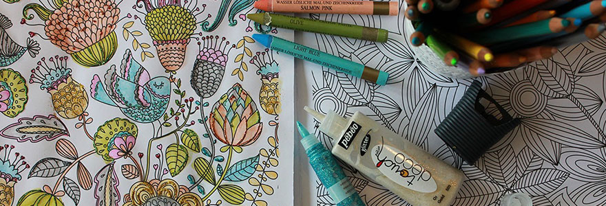 coloriage pour adultes, c'est excellent pour votre bien-être